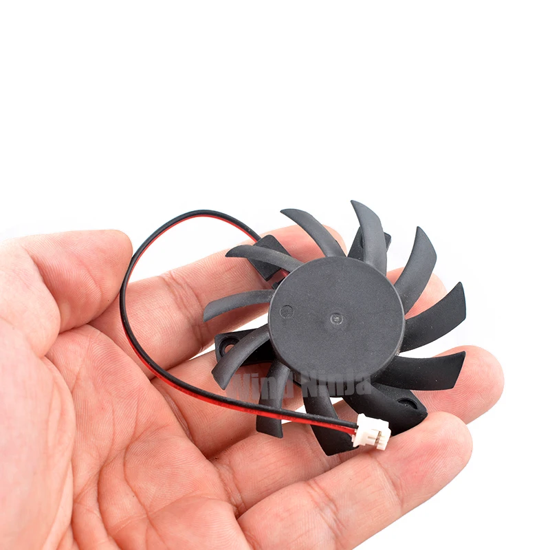 T126010SM 55mm diameter hole spacing 40x40x40mm DC12V 0.14A cooling fan for graphics card router IPC CPU