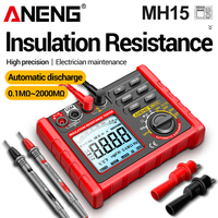 ANENG MH15 Insulation Resistance Digital Megohmmeter Ohm Tester Insulation Earth High Voltage Ohmmeter Resistance Meter Test Too