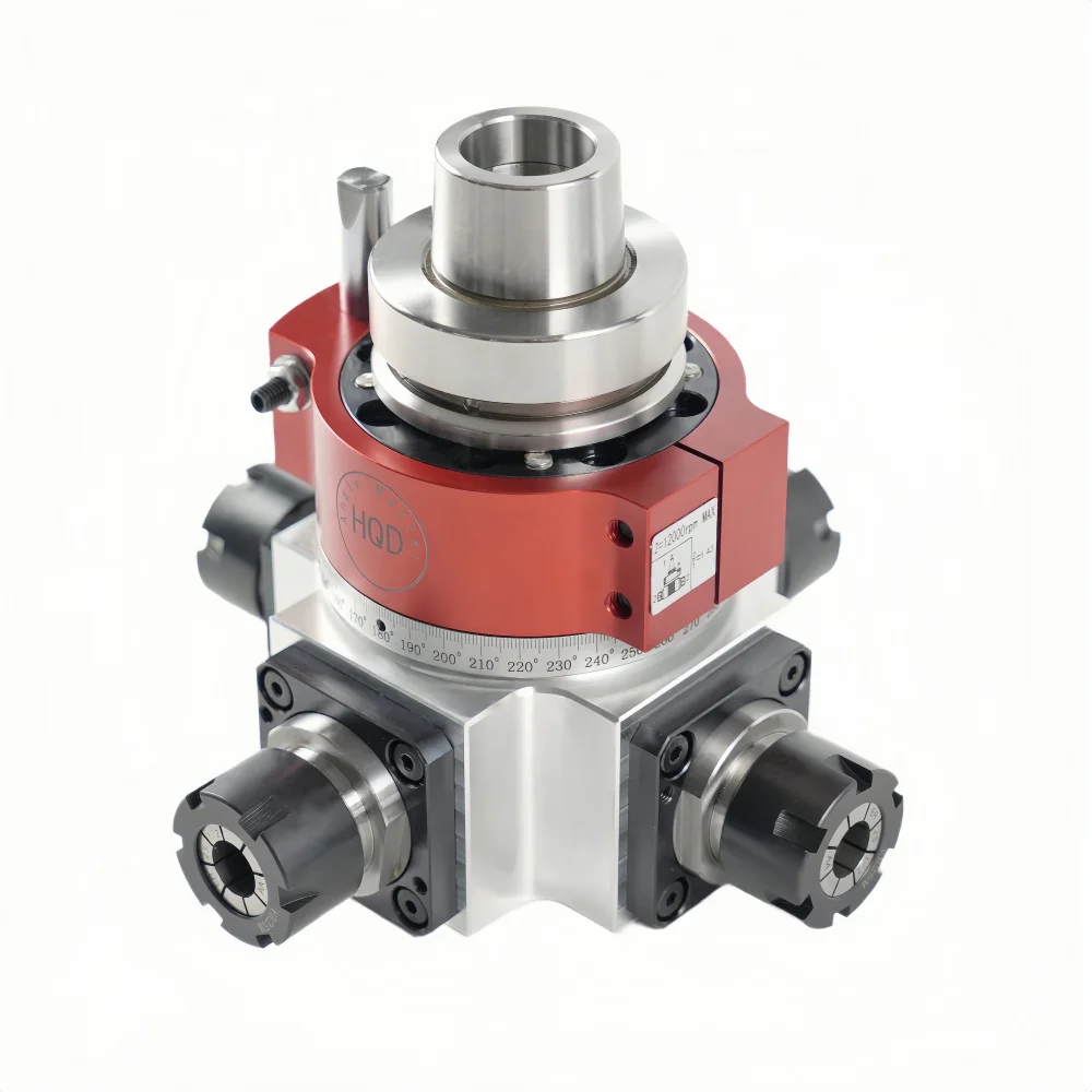 HQD High Speed Angle Heads Aggregates ISO30 Toolholder ER25 Two Sides for CNC ATC Spindle Motor - Image 5