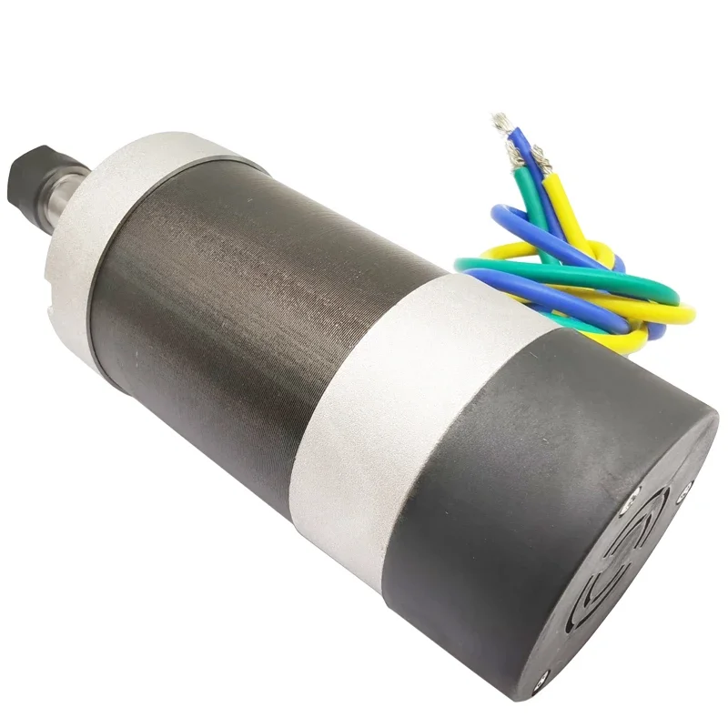 New tools BSP-94 Dia 55MM 12A Current 48V 3 Phases High speed 12000RPM 1kw brushless dc spindle motor for Milling machine