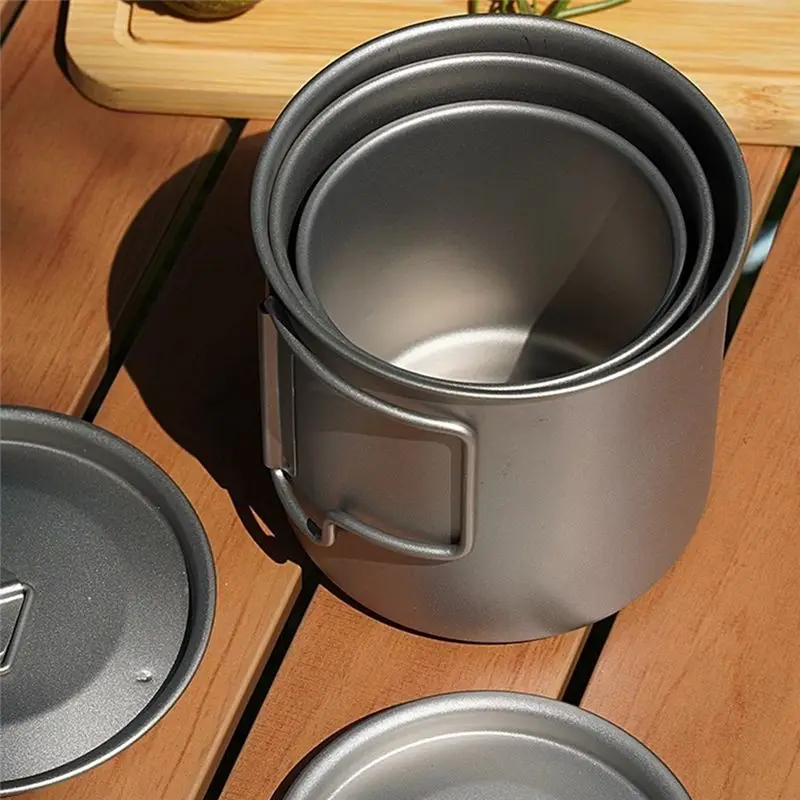AT21-Camping Ultralight Titanium Water Cup For Picnic Coffee Mug For Beer Glass 750ML
