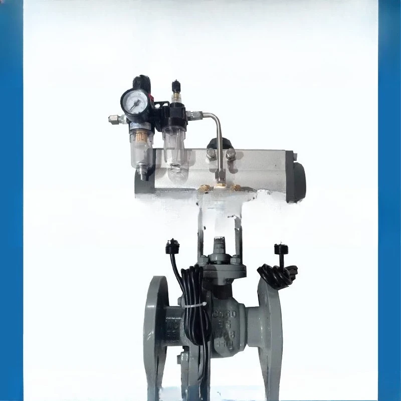 

Pneumatic flange ball valve cast steel triple cut-off ball valve, soft seal hard seal valve