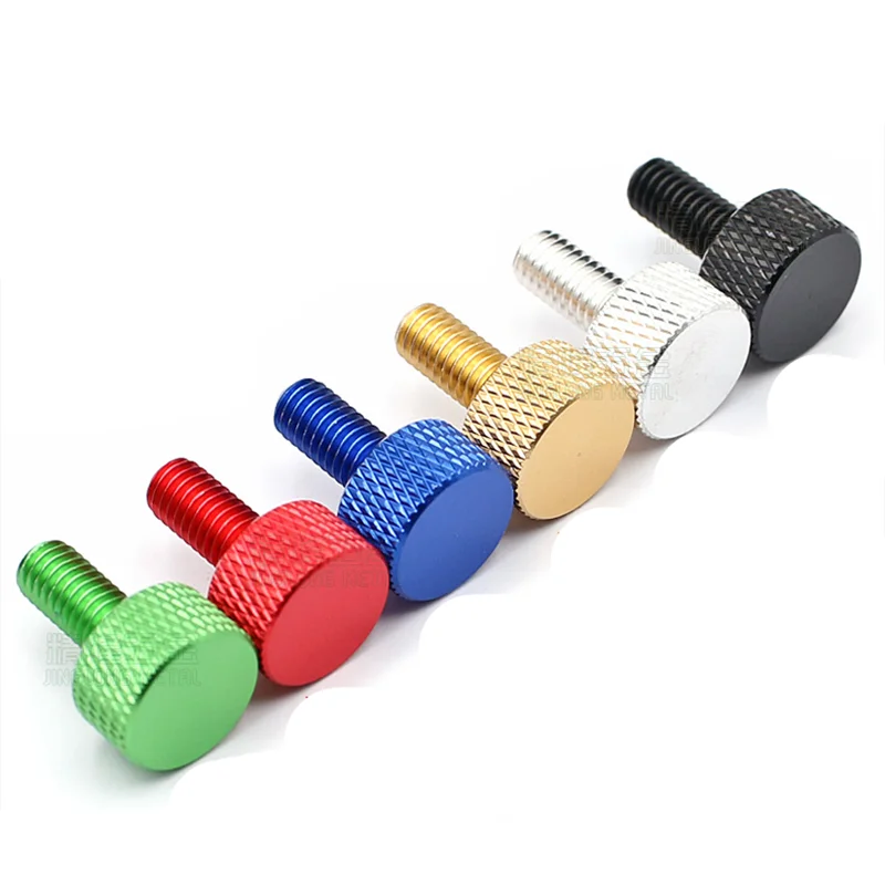 10pcs M3 M4 Frame Hand Tighten Screw Aluminum Knurled Hand Thumb Screw for DIY FPV RC Models