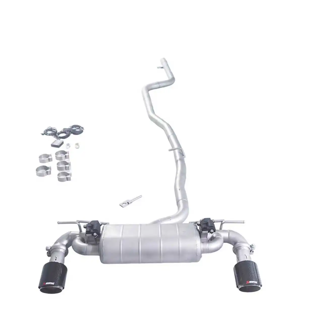 

GFC exhaust/Suitable for 13-17 BMW 116i 118i 1.5T F20 B38 Catback stainless steel performance 101 dual output exhaust pipes