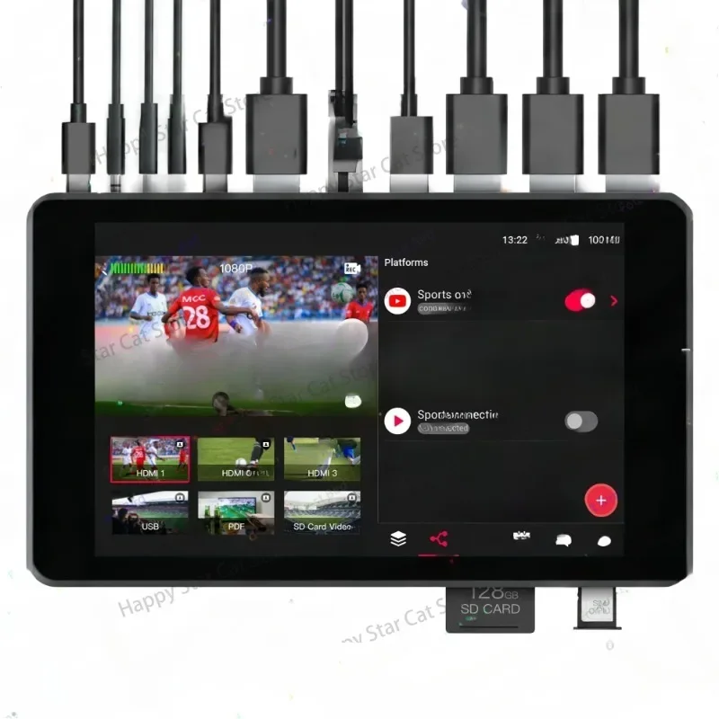 All-In-One Multi-Cam Live Streaming & Switching System