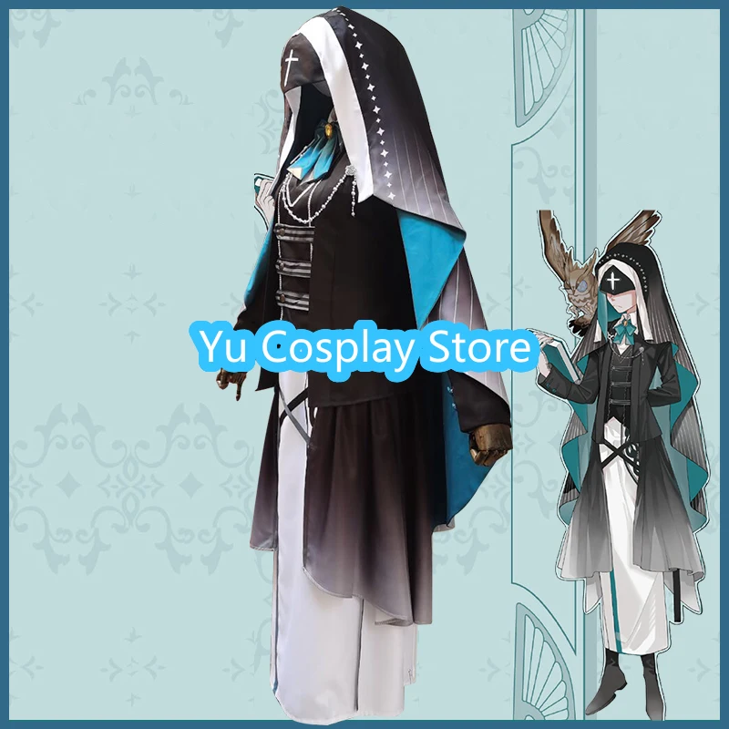 Game Identity V Tea Party Prophet Eli Clark Cosplay Costume Diviner Suit Fancy Outfits  Halloween Carnival Uniforms Custom Made