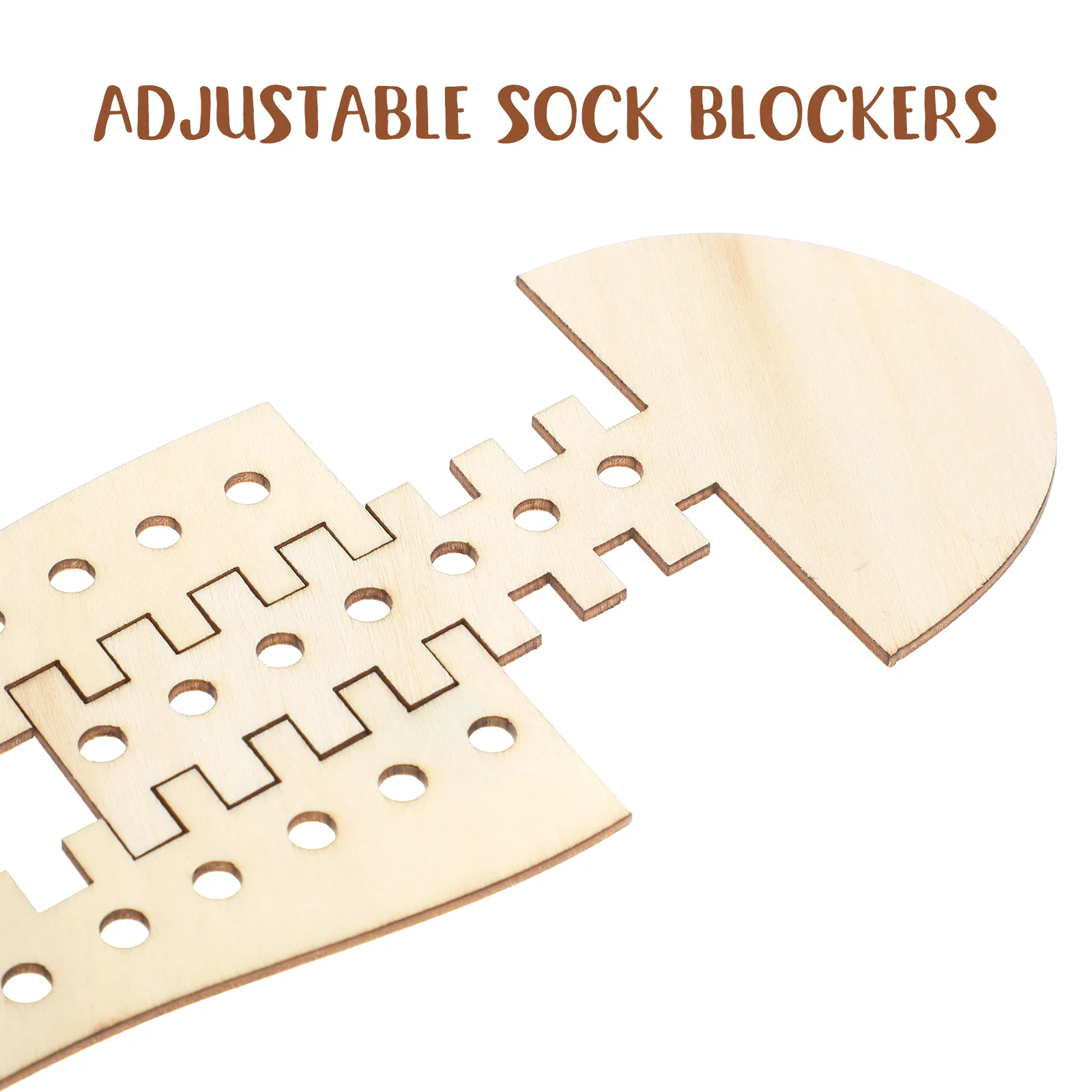 Sock Blockers for Knitting Crochet Hook Stocking Display Models DIY Woven Socks Kit