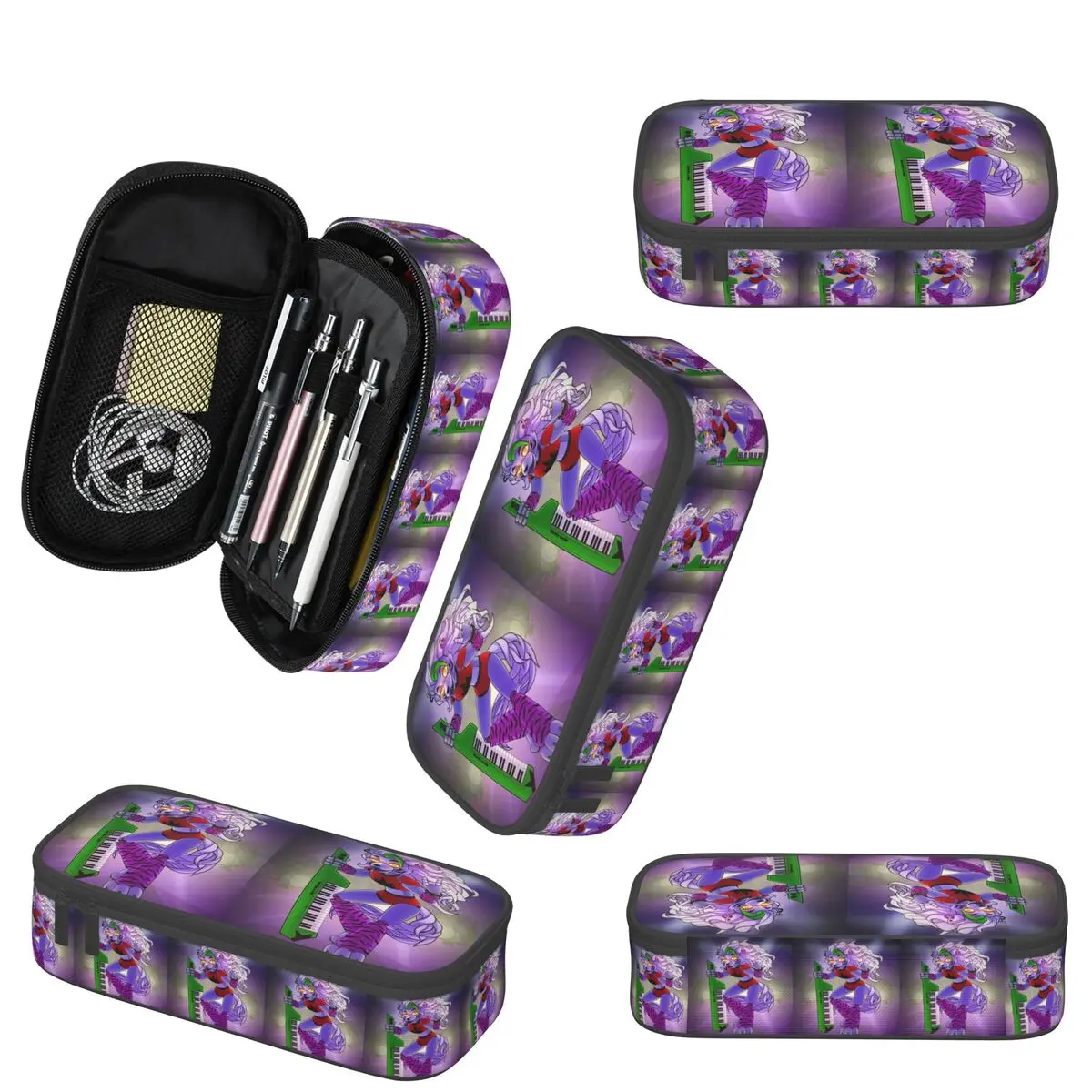 مقلمة روكسان وولف للطلاب صندوق القلم المدرسية حقيبة أقلام رصاص لوازم القرطاسية حقيبة حامل القلم