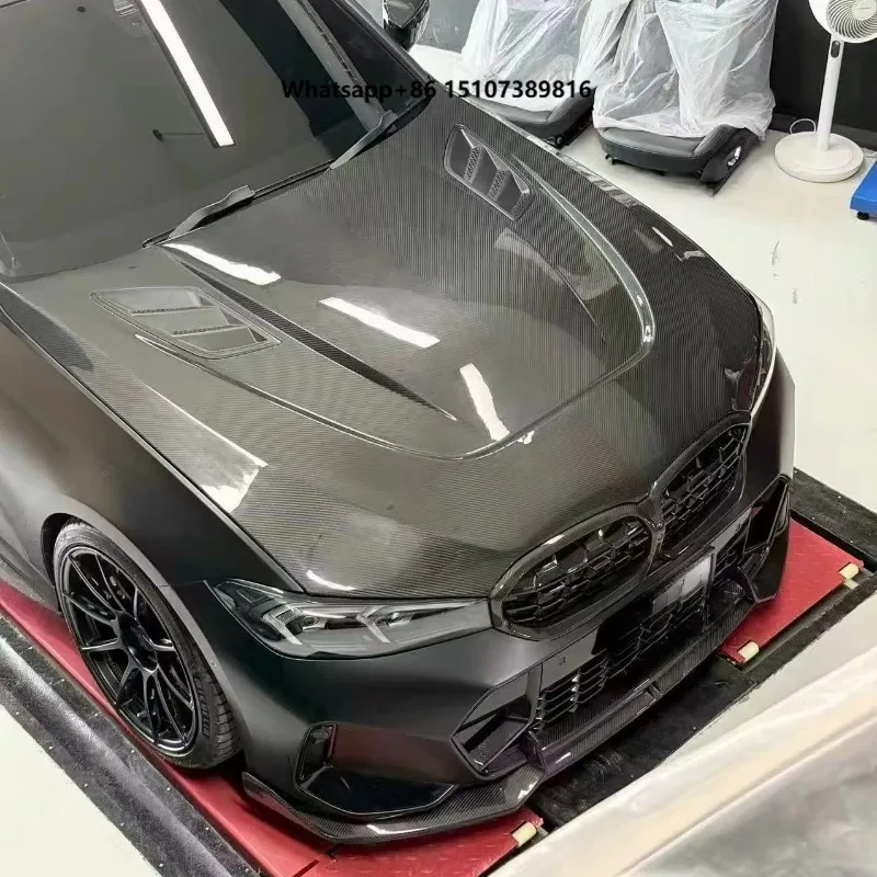 

G20 G21 G28 Carbon Hood for 3 Series G20 G21 G28 Engine Cover Real Carbon Fiber Car Hood Bonnet Cover