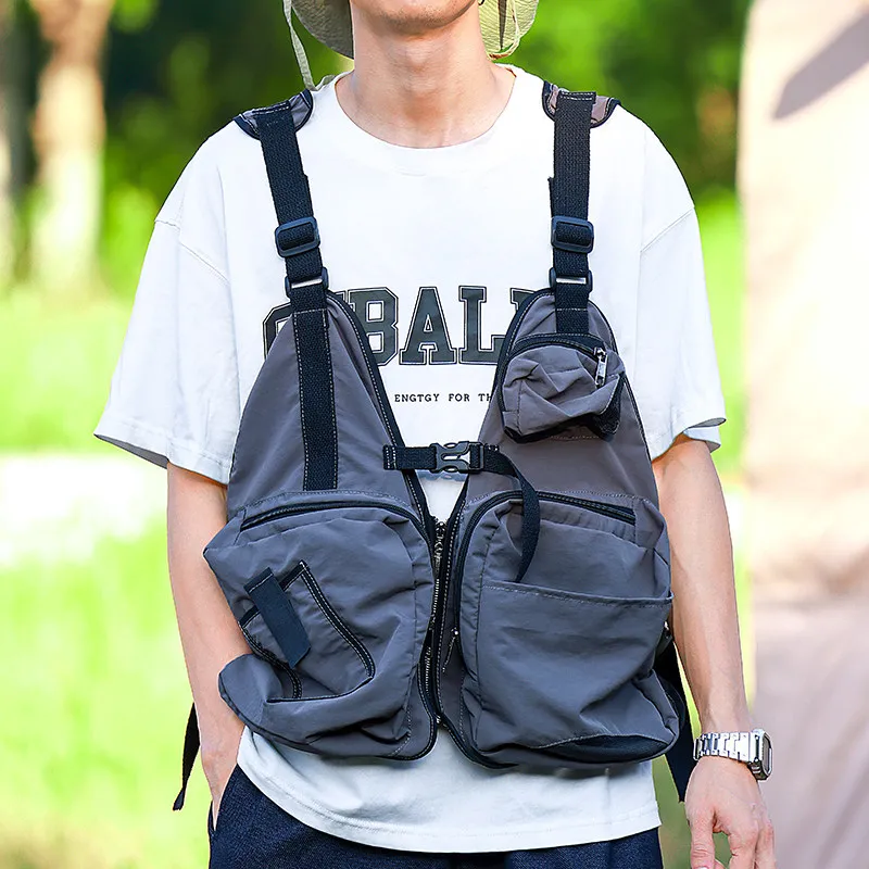 

Outdoor Fishing Vest For Men Women, Loose, Lightweight, Multifunctional Pocket, Mountain Style Horse Clip Special Fishing Gear