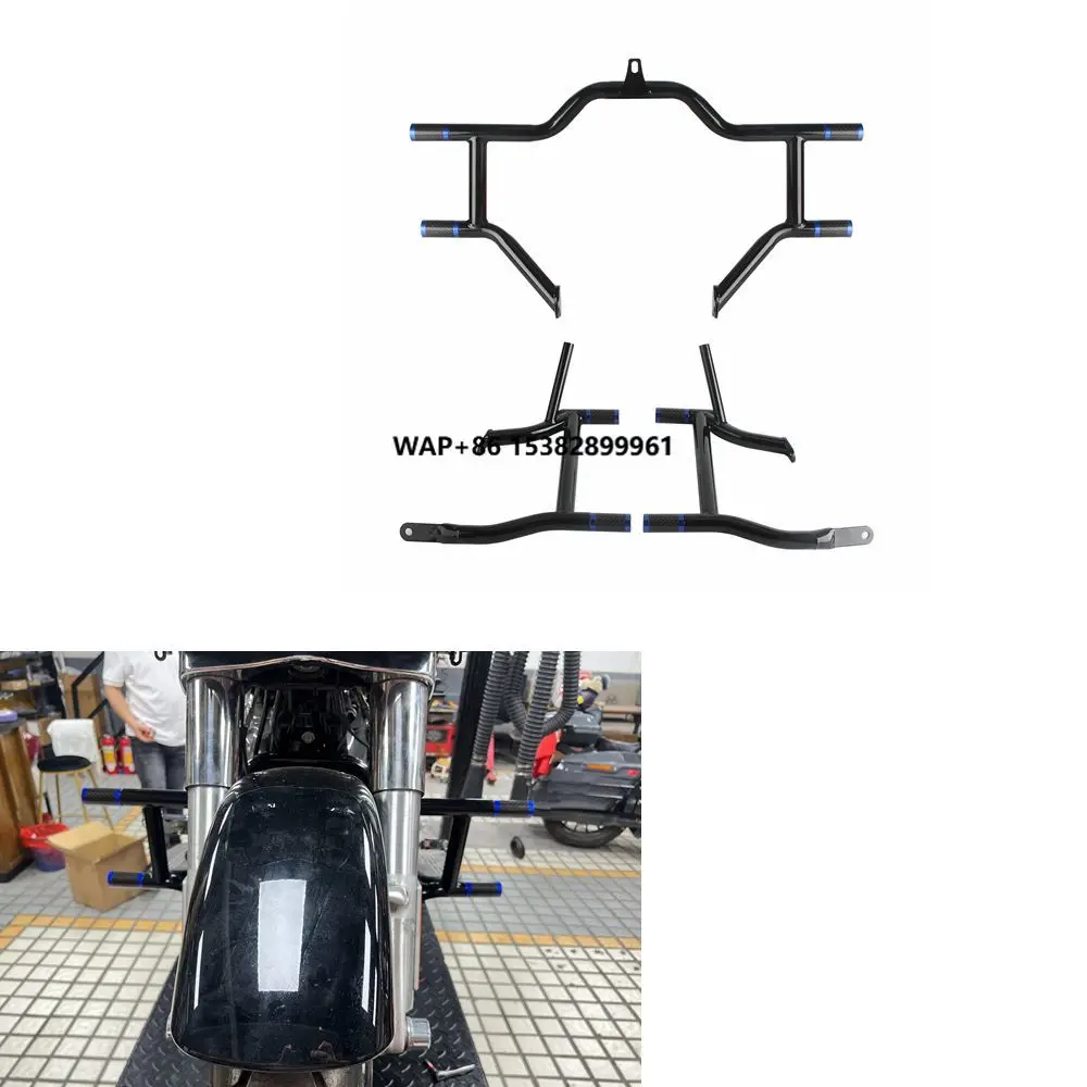 

Мотоциклетные бамперы для двигателя, производственные планки для Harley CVO Street Glide FLHXSE 2015-2022 Road King FLHRSE6 2014