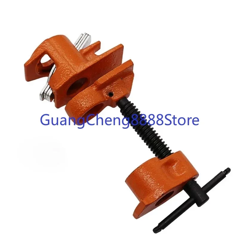 1pc Wood Glue Clamp Tube 1/2 Inch Heavy Duty Pipe Clamp Wood Gluing Clamp Steel Pipe  Fixture Carpenter Woodworking Hand To