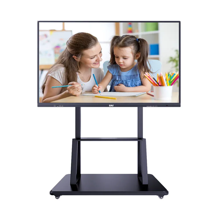 Digital Whiteboard 4K Display 65 75 86 inch Interactive Flat Panel Multi Touch Screen Smart Board