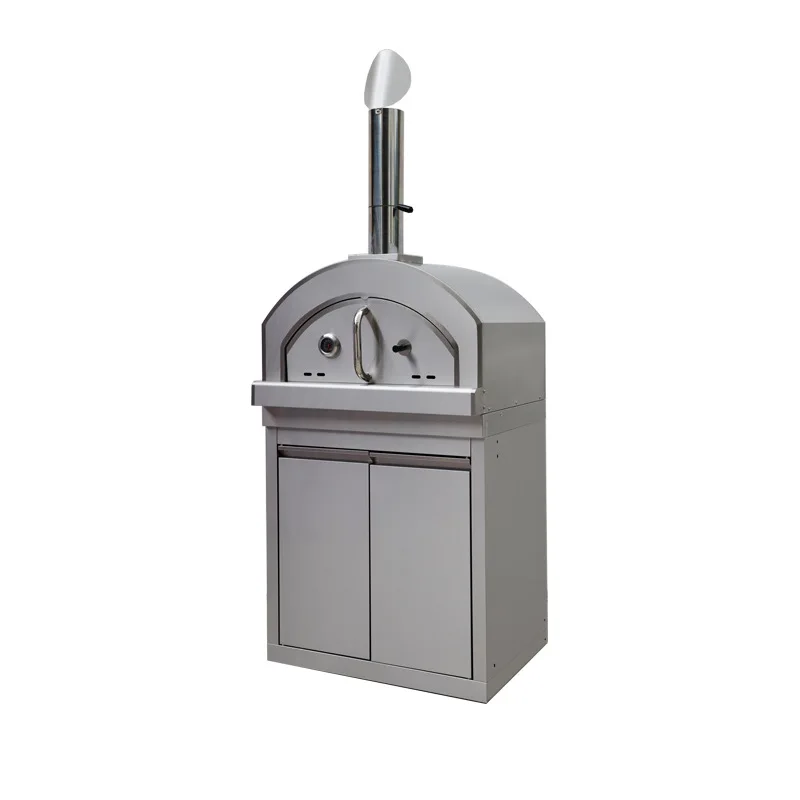 

Outdoor courtyard stainless steel Italian pizza oven, grill charcoal wood fire kiln braised roast meat