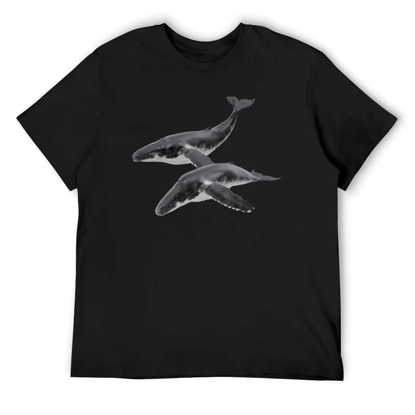 Humpback Whales T-Shirt cute tops designer shirts graphic t shirt vintage mens t shirts top quality