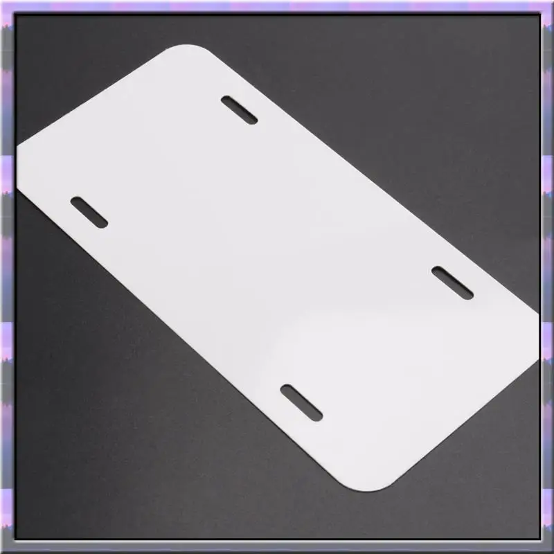 

ABJX Новые 10-пакетные заготовки для сублимационного номерного знака, изображение «сделай сам» теплопередачи, алюминиевая бирка для номерного знака