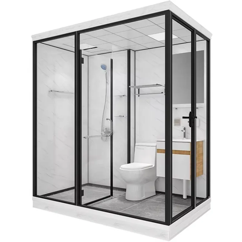 Modern Portable Prefab Hotel Bathroom Pods Ada Compliant Tiny Ada Compliant Bathroom Pods Rectangle Expensive Complete Modular