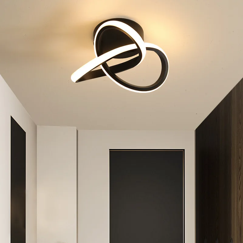 Nordic modern minimalist ceiling lamp corridor corridor decorative lighting porch creative lamps AC85-265V