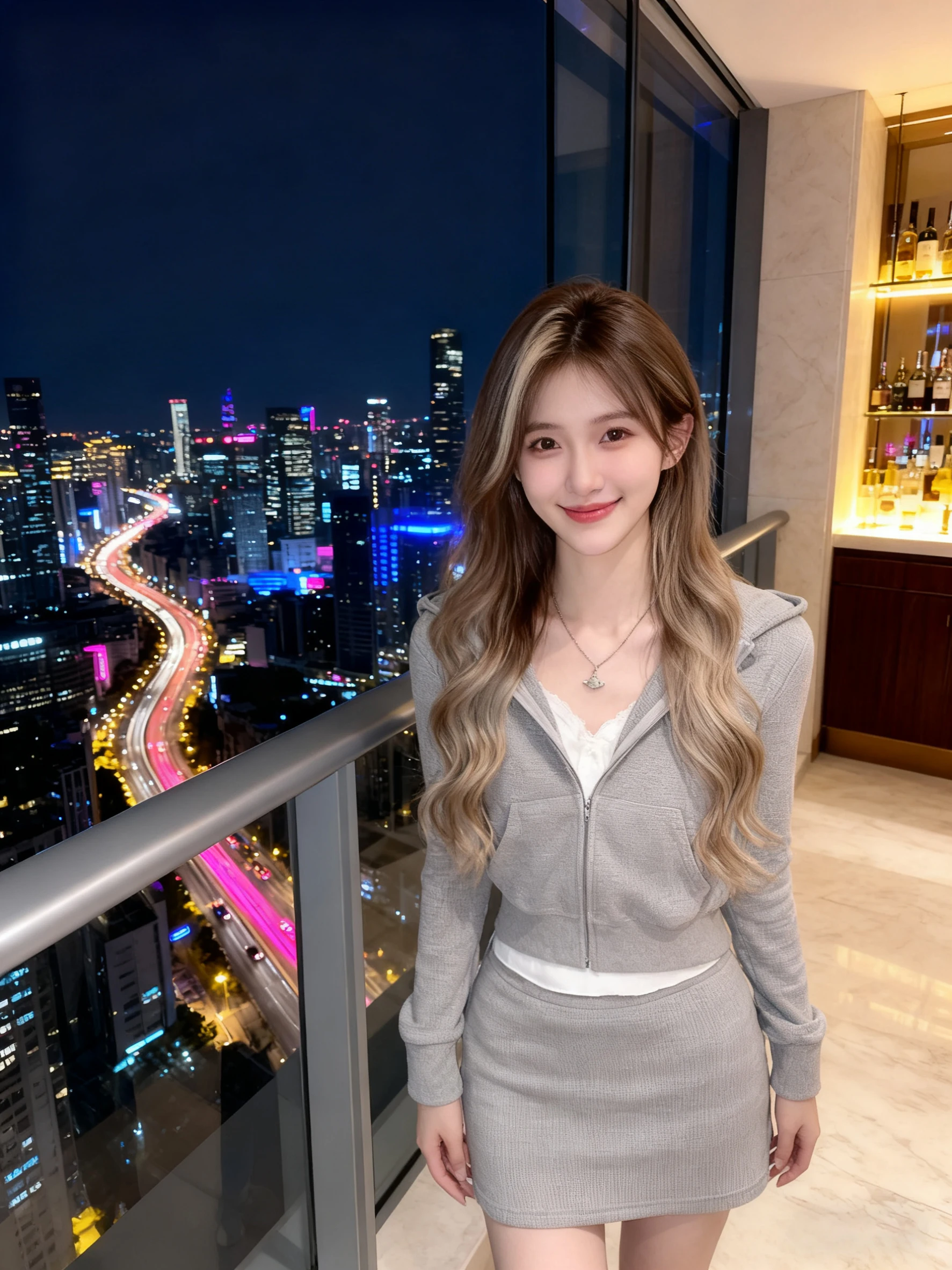 

ey Sweatirt Set Women's Spring Commute Sports Casual Hoodie Skirt Two-Piece Set Clete Ensemble High Waist ort Skirt