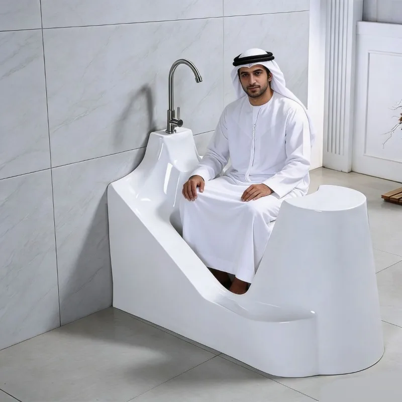 Foot basin, bathroom, toilet, hand wash, foot basin, body cleaner