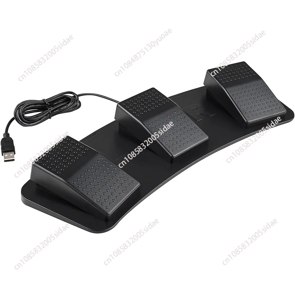 FS3-P USB Foot Pedal Control Switch Keyboard Mouse For Computer PC Laptop Multiple Used In Playing Games Factory Testing