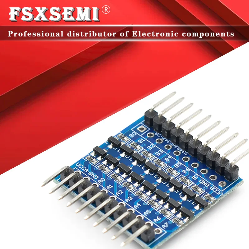 8 Channel 5V/3.3V IIC UART SPI TTL Logic Level Converter for Raspberry Pi 8 channel level conversion module