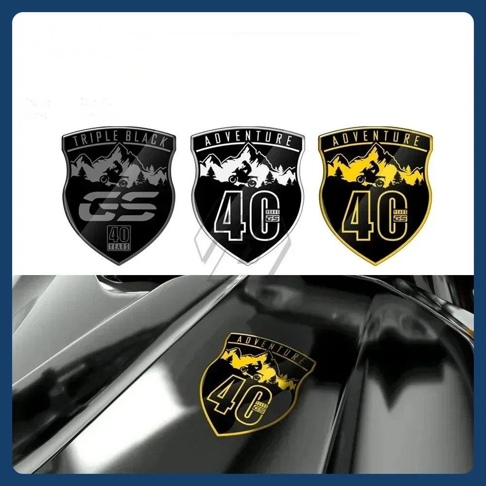 Accesorios para motocicleta, calcomanías de edición Adventure, pegatina GS de 40 años para BMW Motorrad F750GS F850GS R1200GS R1250GS