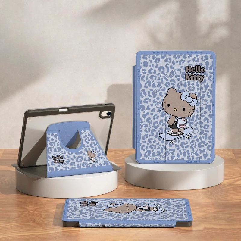 

Sanrio Hello Kitty For iPad Case Ipad 8/9/10/11 A16 10.2in 10.9in 11in Tablet Cover Air 3 4 5 M2 M3 Pro 4 5 6 M4 Protective case