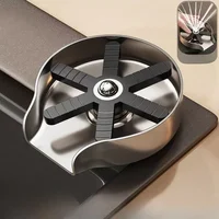 Lavadora de tazas giratoria automática de cocina, lavadora de tazas para lavabo de verduras de acero inoxidable 304