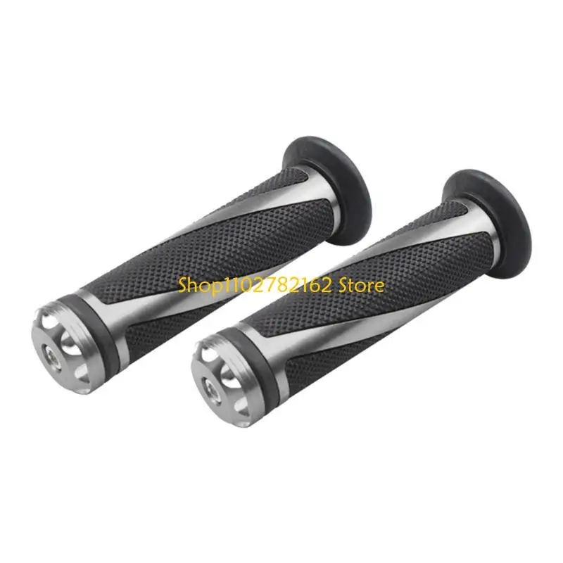 

547B Motorcycle Handlebar Cushions Ergonomic Motorcycle Handle Grips Grip Enhancements Pair for Adventure Riders & Racers