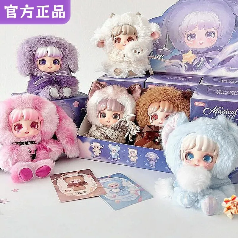 

[Genuine] In Stock Jotoys Odd And Odd Tide Music Miana Little Mina Elf Adventure Series Blind Box Cute Plush Ornament Gift