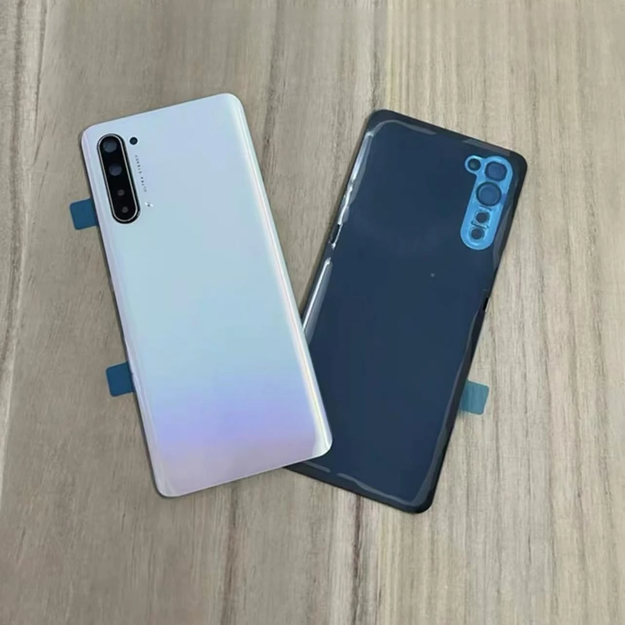 For OPPO Reno3 Reno3 Pro Battery Back Cover With Camera Frame Lens, Rear Glass Housing Replacement Phone Repair Parts