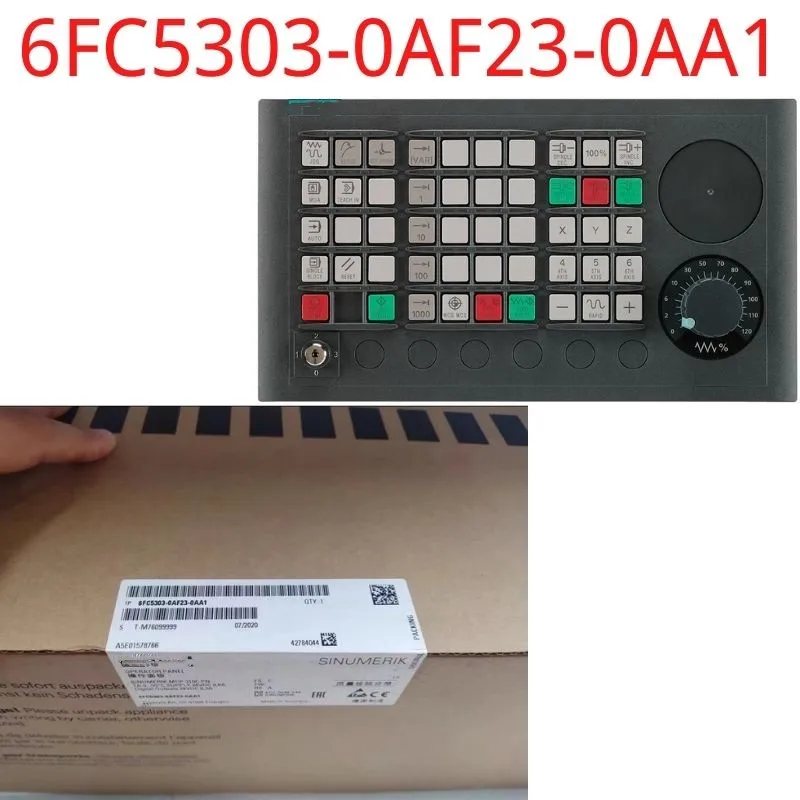 

6FC5303-0AF23-0AA1 Brand New SINUMERIK MACHINE CONTROL PANEL MCP 310C PN PROFINET / INDUSTRIAL ETHERNET, WIDTH 310 MM,