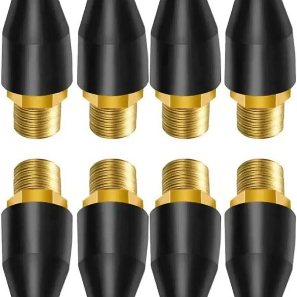High Quality Rubber Tip Pneumatic Nozzle Accessory For Air Blow Alloy Safety Dust Blower Head Replacement Tool Parts