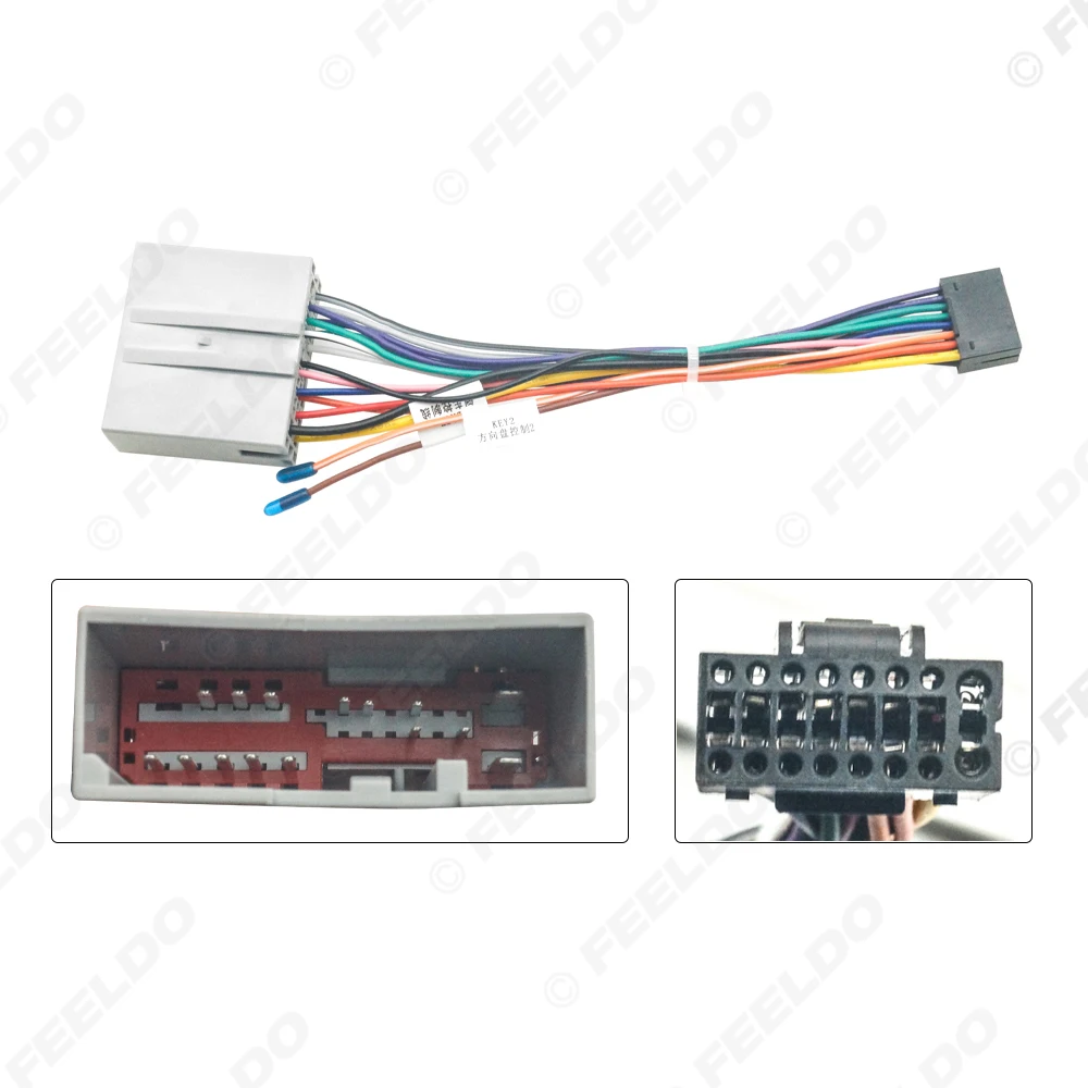 

Автомобильный аудио 16-контактный жгут проводов, кабель для Ford Mustang/F150/Expedition/Explorer Chevrolet Blazer (08-12) стереоустановка