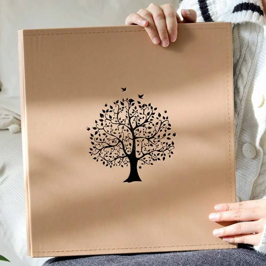 Photo Album 4x6 600 Pocket Photos Extra Large Capacity Family Wedding Photo Album Holds 600 Vertical Photos
