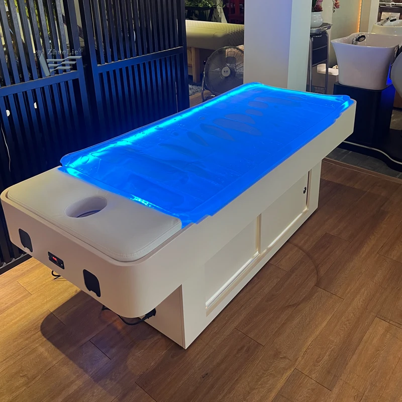 Heated Spa Water Bed Thermal Treatment Bed Beauty Massage Equipment Water Relaxing Massage Table Spa Facial Massage Bed