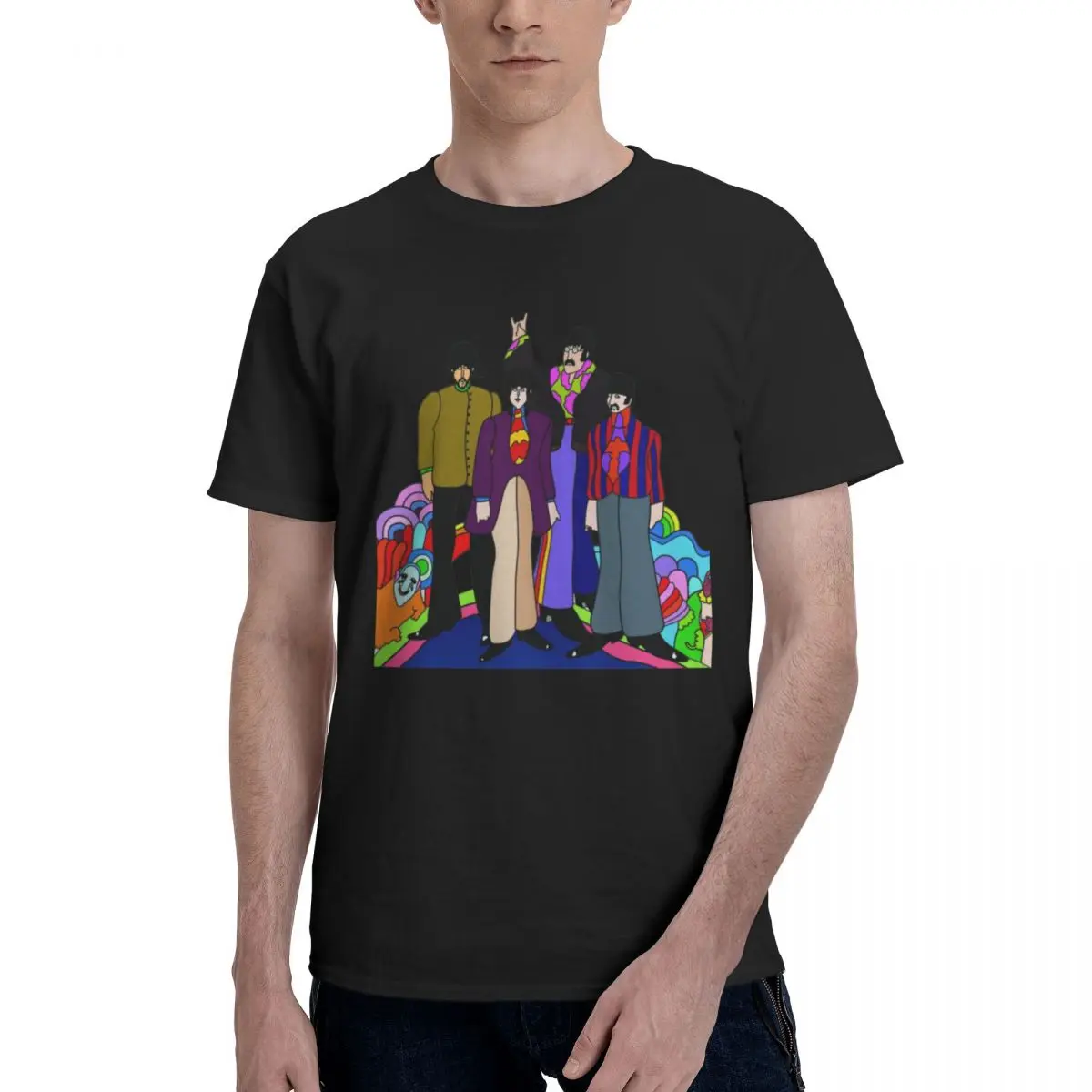 The Beatles Yellow Submarine 2026 T Shirts Graphic Y2K Gifts Cotton Tshirts For Men Women Clothing