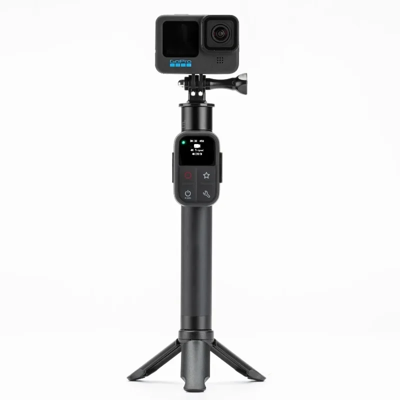 

For GoPro13 OLED SCREEN Remote Control for GoPro13 12 11 10 9 8 Max 7B 6 5 with Stick Mount and Wrist Waterproof gopro 13 Remote
