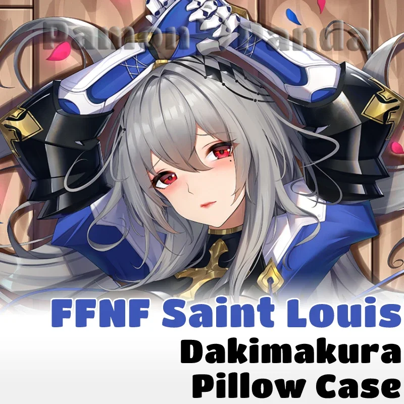 FFNF Saint Louis Dakimakura Azur Lane Game Full Body Pillow Case Sexy Hugging Cushion Cover Pillowcase Home Otaku Bedding Decor