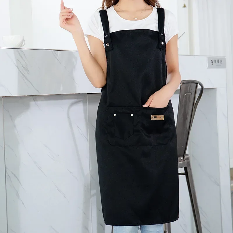 Professional Stylist Apron Waterproof Hairdressing Coloring Shampoo Haircuts A Black Cloth Wrap Hair Salon Tool Barber Apron