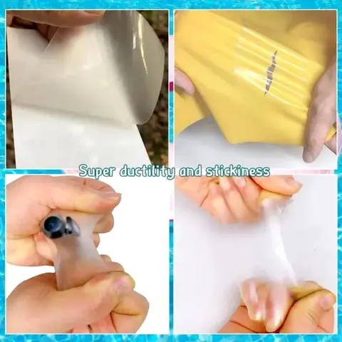 1 롤 수리 패치 키트 TPU 테이프 풍선 장난감 수영장 플로트 텐트 에어 매트리스 레인 코트에 대한 전문 수리 패치