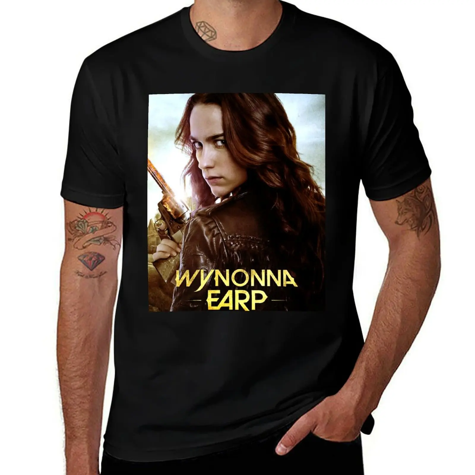 

Wynonna Earp T-Shirt Funny t-shirts vintage anime shirt oversized men clothing