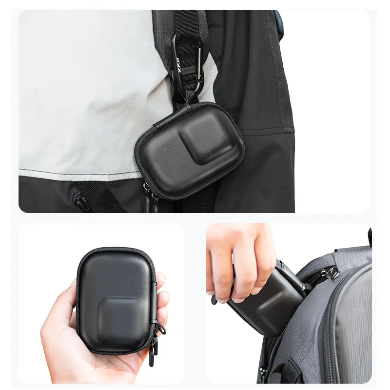 For Insta360 Ace Pro GoPro 12 11 10 9 8 DJI Osmo Action 4 3 Mini Carrying Bag Portable Storage Bag Waterproof Protective Case