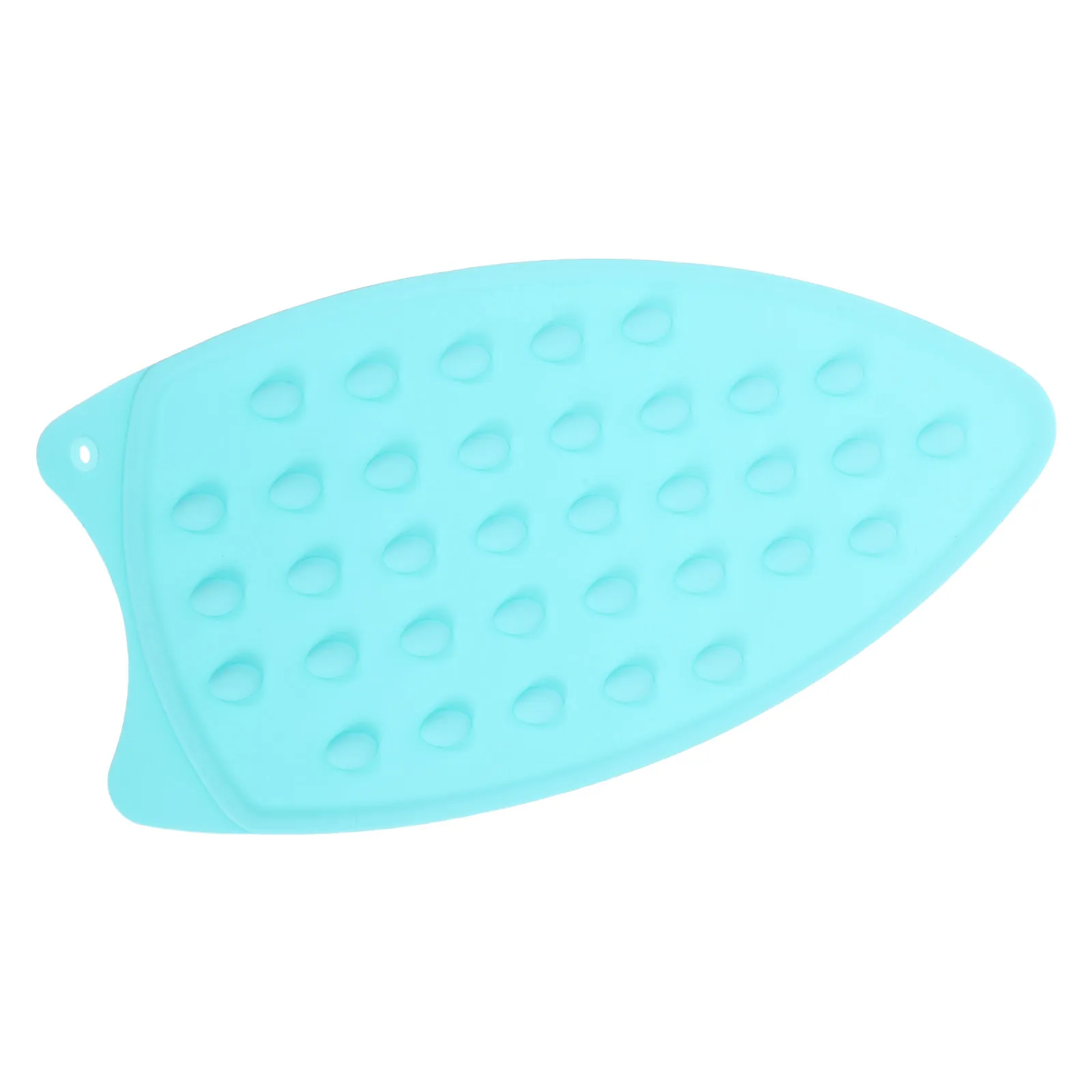 Heat Resistant Thick Silicone Ironing Mat Solid Color with Hanging Hole Iron Rest Pad Steam Electric Irons Portable Quilting Use