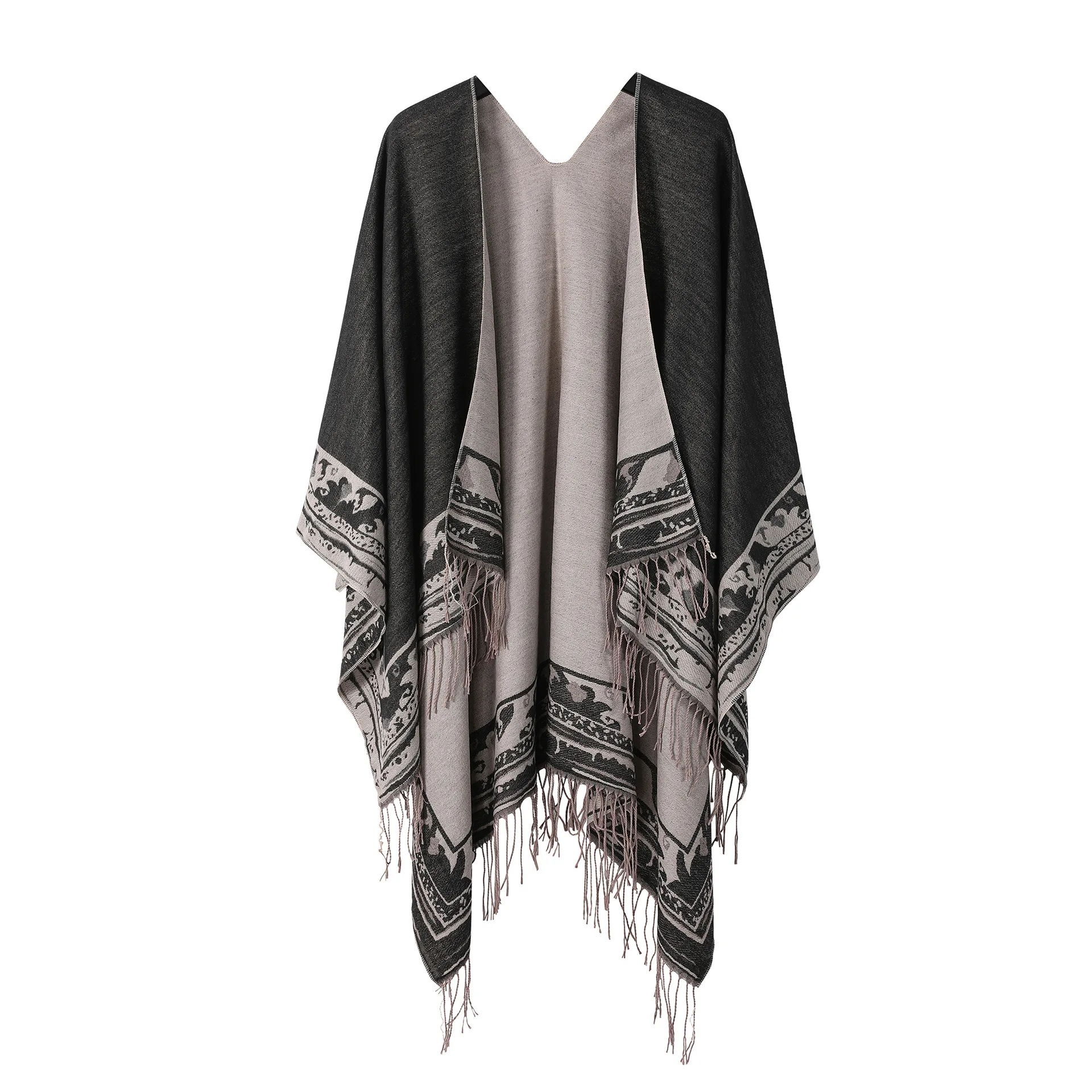 

Latest Women Silky Kerchief Shawl Bufanda Fashion Jacquard Scarf Ethnic Travel Scarves Printed Decorative Sun Protection Wh16