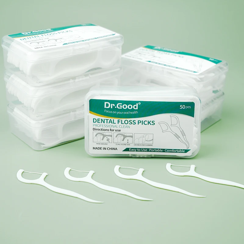 50/150/300/600/1000 PCS 치실 스틱 구강 관리 도구
