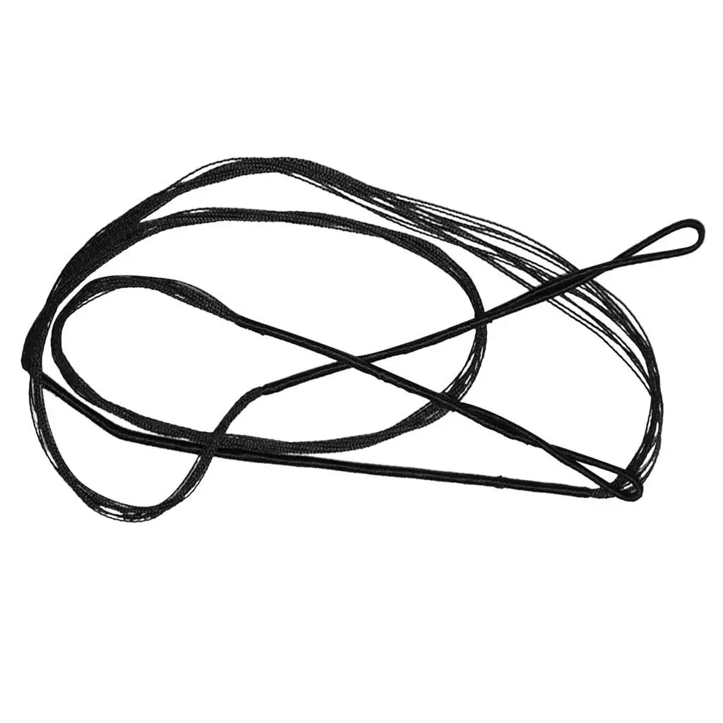 Archery Bow String Adjustable Length Nylon Replacement String for Traditional Recurve Bow Accessories