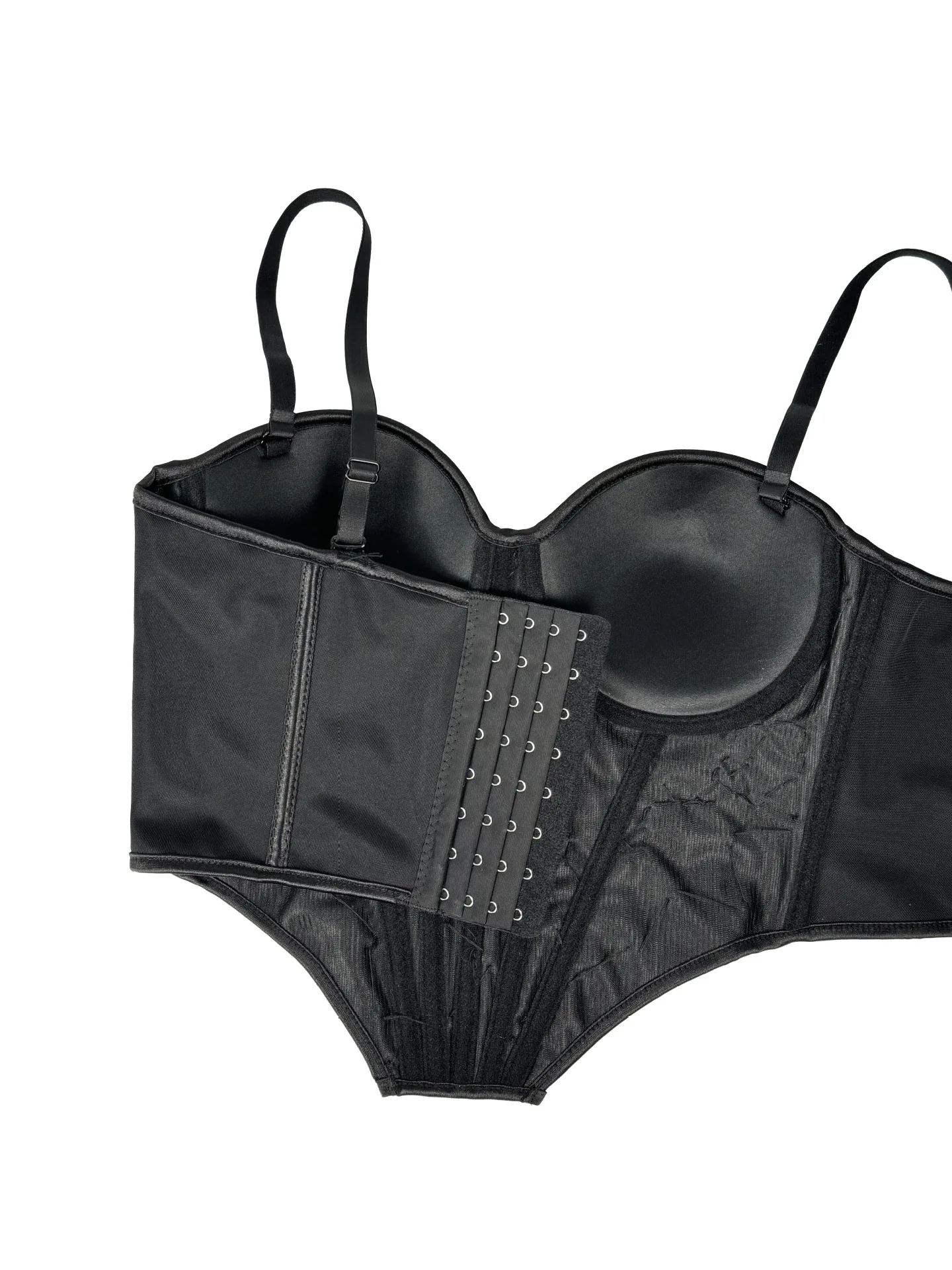 عيد الميلاد السنة الجديدة لؤلؤة الترتر مشد بوستير ، مثير اليدوية مطرز هيكل السمكة أعلى للنساء ، حزب مساء ارتياد ملابس خارجية #6