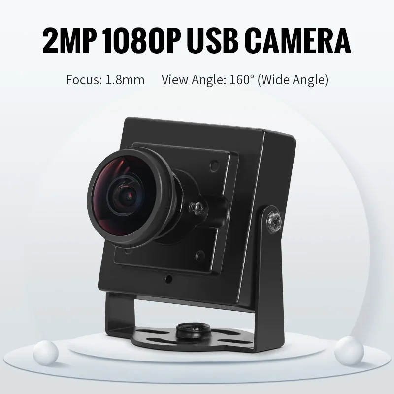 3200 SC2310 1080P 1.8mm 160degree Manual Focus Wide Angle Lens USB Webcam Plug Play Mini HD USB Camera for Robot Auto